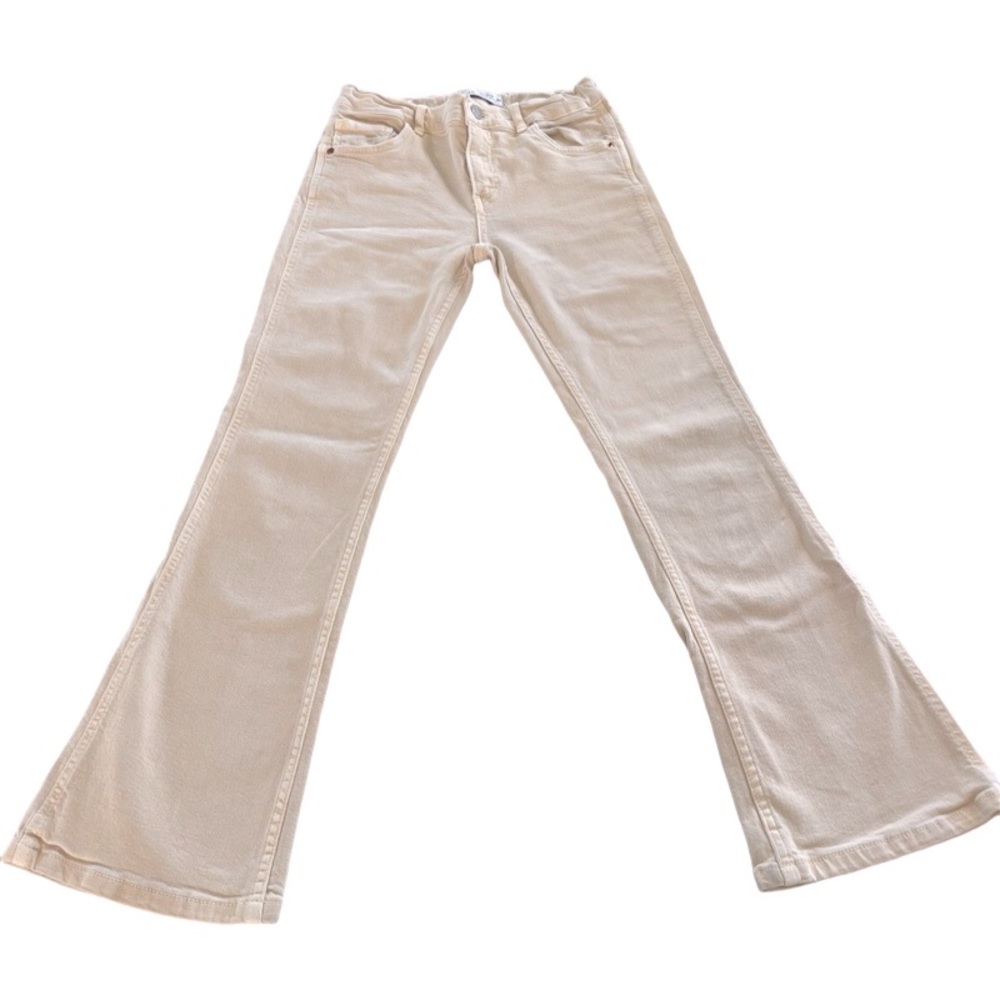 Zara cream jeans. 13-14